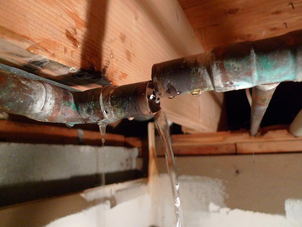 Student Center Springs Leak