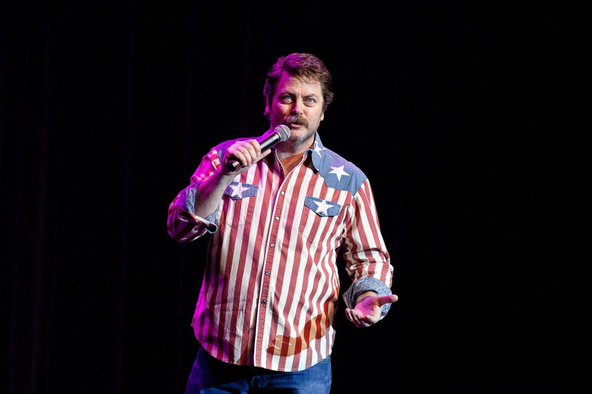 Nick Offerman Entertains Many, Offends Others