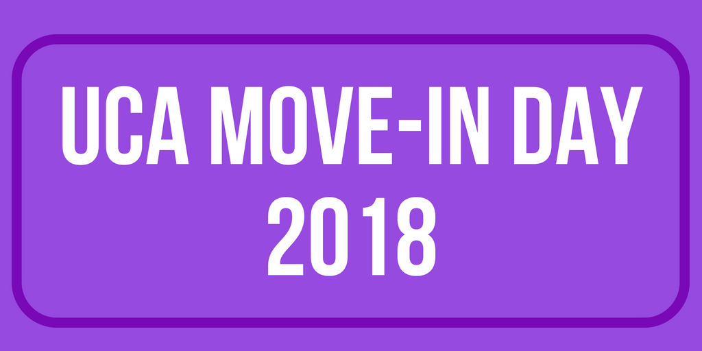 Video: UCA Move-In Day 2018
