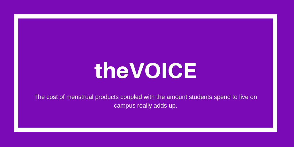 UCA Should Offer Dorms Free Menstrual Products