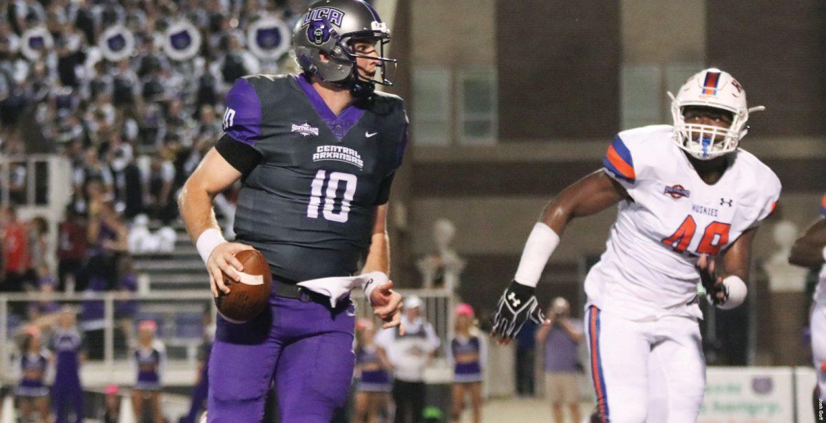 The UCA football team has yet to lose a game with quarterback Luke Hales under center. Hales has passed for 11 touchdowns with only 2 interceptions in his first three career starts for the Bears.