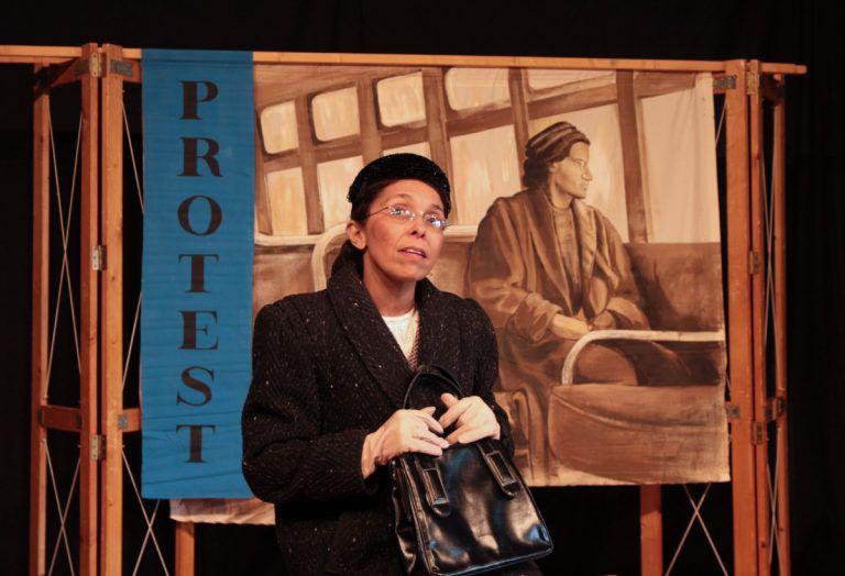 "Walk On: The Story of Rosa Parks" recounts the famous Civil Rights activist's life story. The play graced the Reynolds Performance Hall stage Jan. 28.