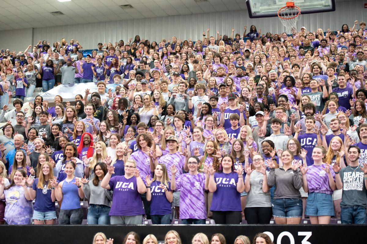 The class of 2026 poses for a class photo.
