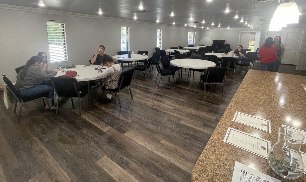 A Sept. 25 photo that shows the inside of Darby's City Cafe. The cafe is part of Darby's honors capstone, a requirement of UCA's Schedler Honors College.