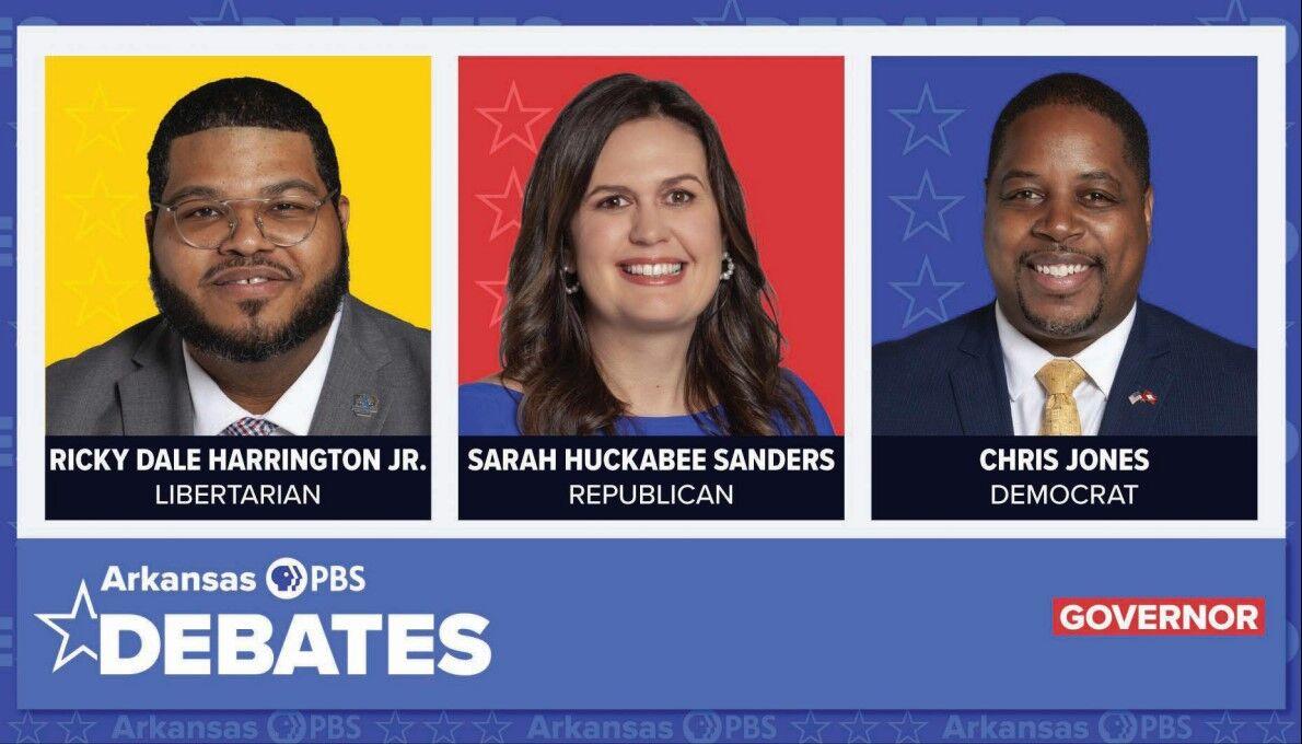 Candidates for Arkansas governor discussed their positions on campaign issues Friday, Oct. 21 in a debate hosted by Arkansas PBS in Reynolds Performance Hall on UCA’s campus. A livestream of the debate and the following news conference can be found at pbs.org and the Arkansas PBS YouTube channel.
