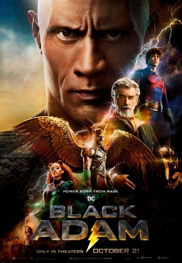 Dwayne Johnson stars in DC comic-book movie “Black Adam” as the anti-hero Black Adam. The film released to theaters Oct. 21.