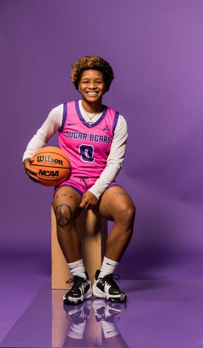 Kayla Mitchell is a senior guard for the Sugar Bears basketball team. She’s focused on future matchups in spite of a recent loss to Kansas State.