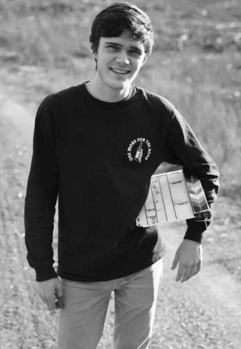 Carson Whaley is a senior film major. Whaley dreams of directing his own feature film after graduation.