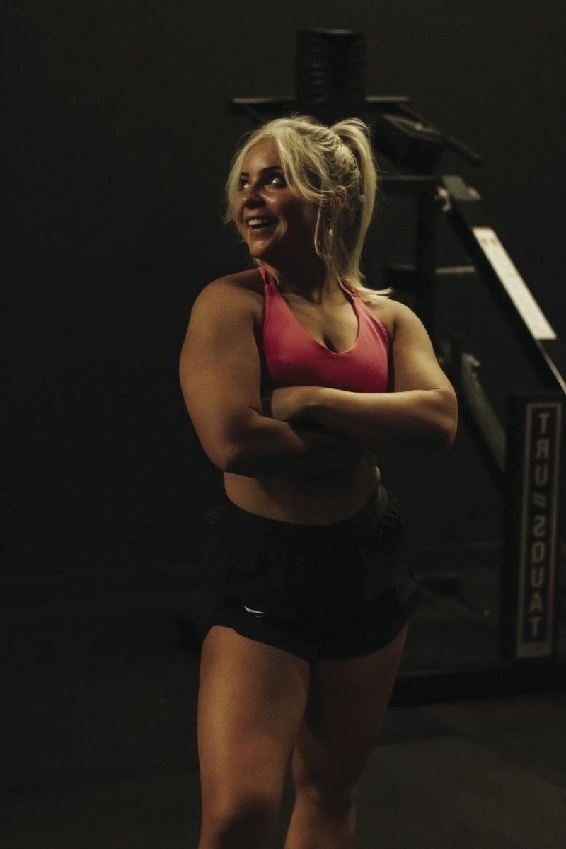 Taylor Aldridge shares her passion for fitness with others through social media. She also teaches a class at the HPER called ‘Pop, Lock, and Squat with T-Lane.’