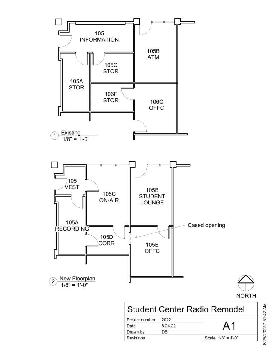 The station replaces unused storage, the ATM room and the concierge desk in the Ronnie Williams Student Center. Director of Planning, Design, and Construction Danielle Barron said the construction cost was $60,600.