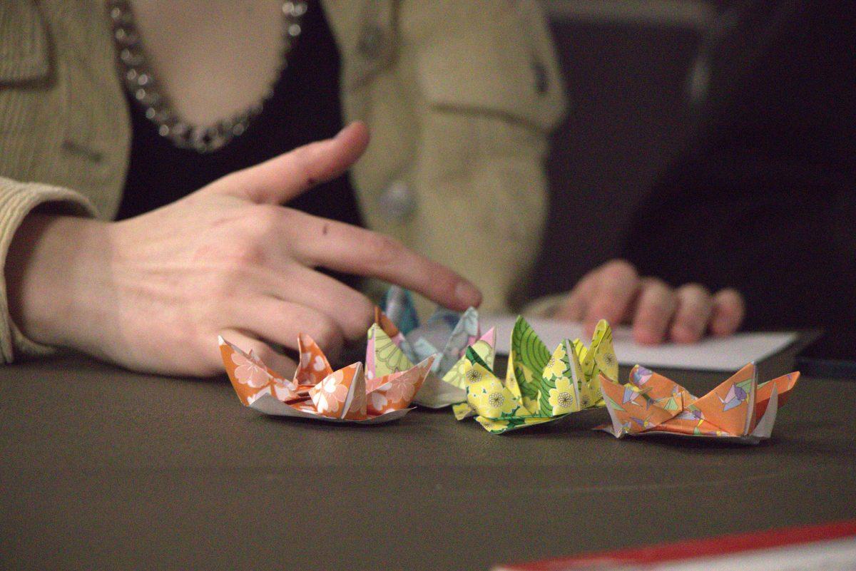 Origami making