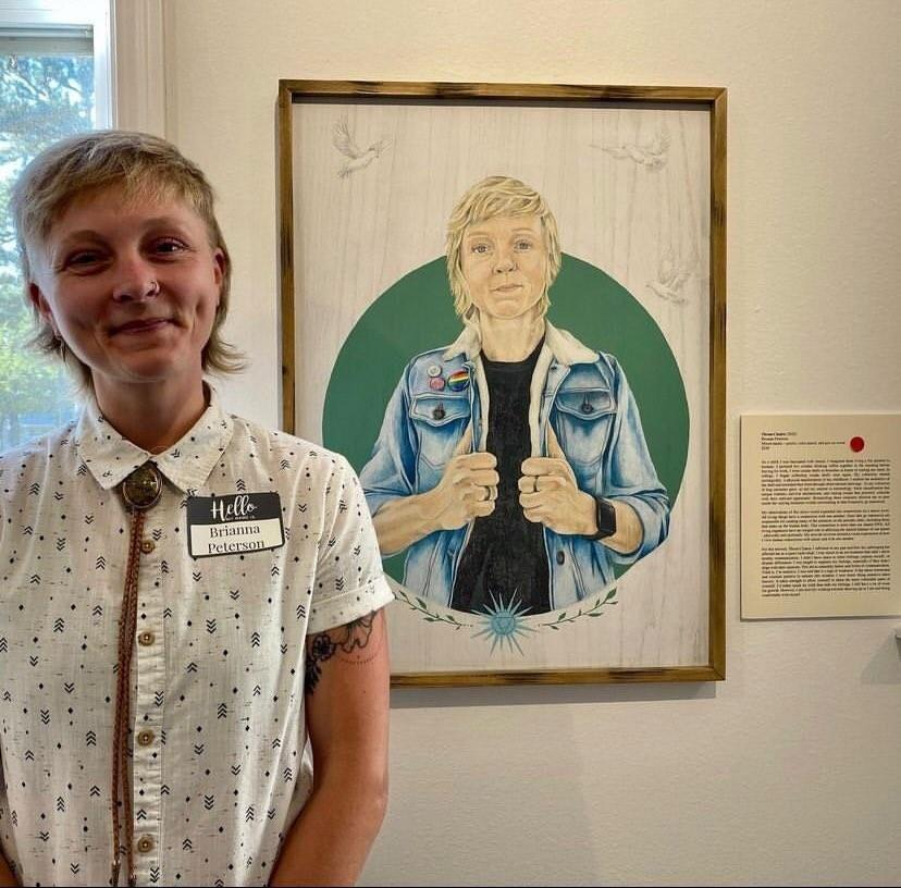 Bri Peterson honors LGBTQ community through artistry: UCA alumna finds inspiration in nature, bugs