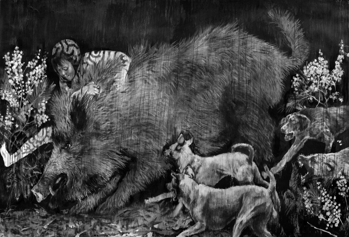 "Hog Hunting" by  Anais Dassé
