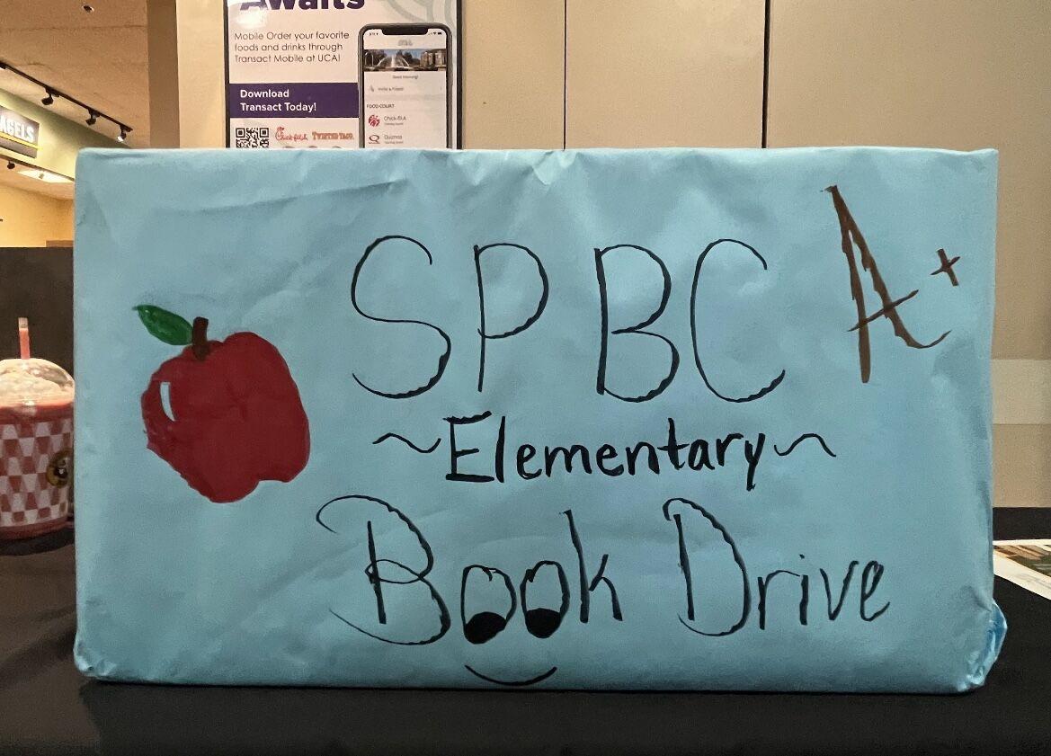 The Students for Propagation of Black Culture set up book donation boxes around campus. The books were donated to elementary schools.
