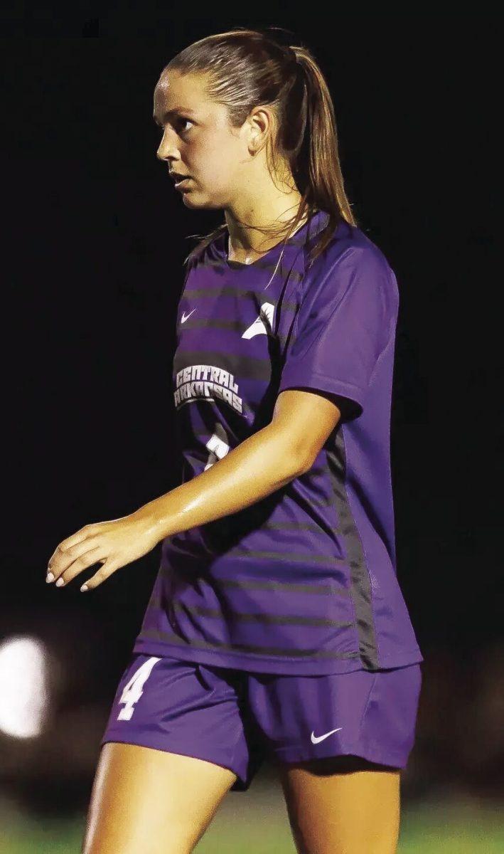 Since 2023, Sophomore midfielder Megan Moudy has scored four
goals for UCA. This season, she has tallied 10 shots and three shots
on goal.
(photo courtesy of ucasports.com)
