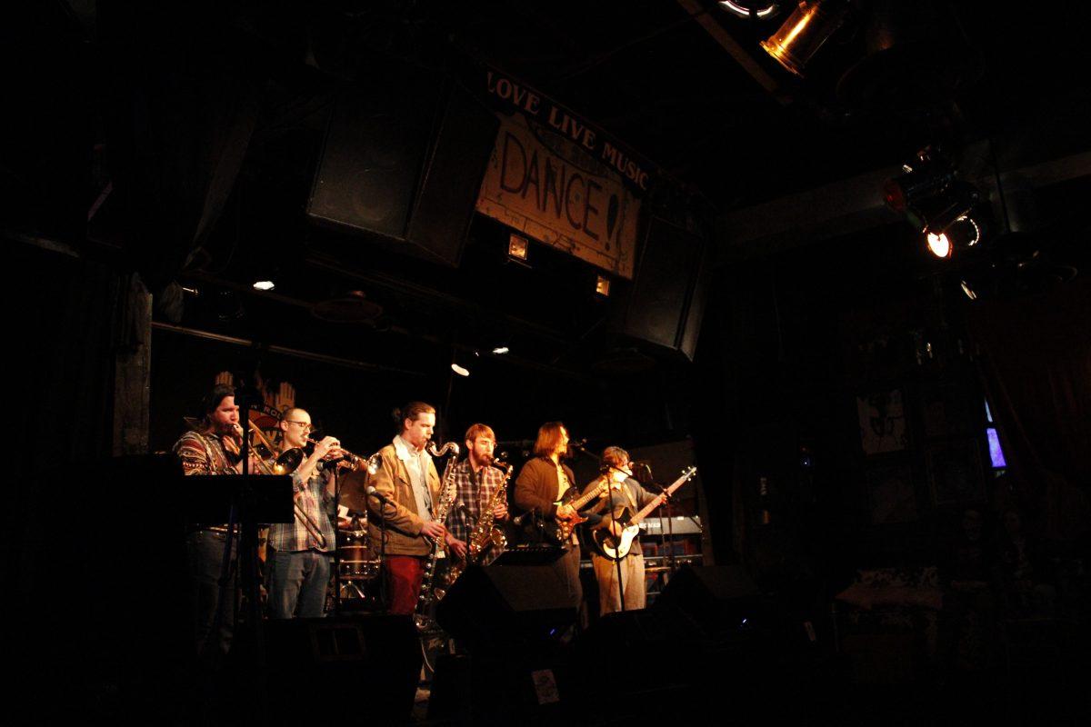 Sonder Ponder takes the stage at Sticky'z Rock' N' Roll Chicken Shack.