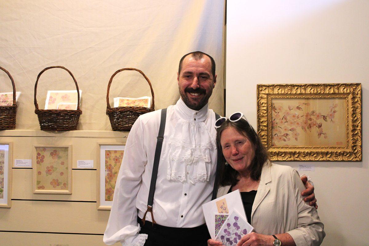 Artist, Kristijan Mitrovic hosted his first-ever art exhibition, The Blossoming Memories. He expressed that art is everywhere and can be produced by anyone. 