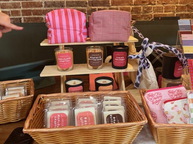 A variety of handmade products was shown off and sold, from candles and bookmarks to oils and pouches. There was a little bit of something for everyone at the fall fest. 
(photo by Grahl Pruitt)