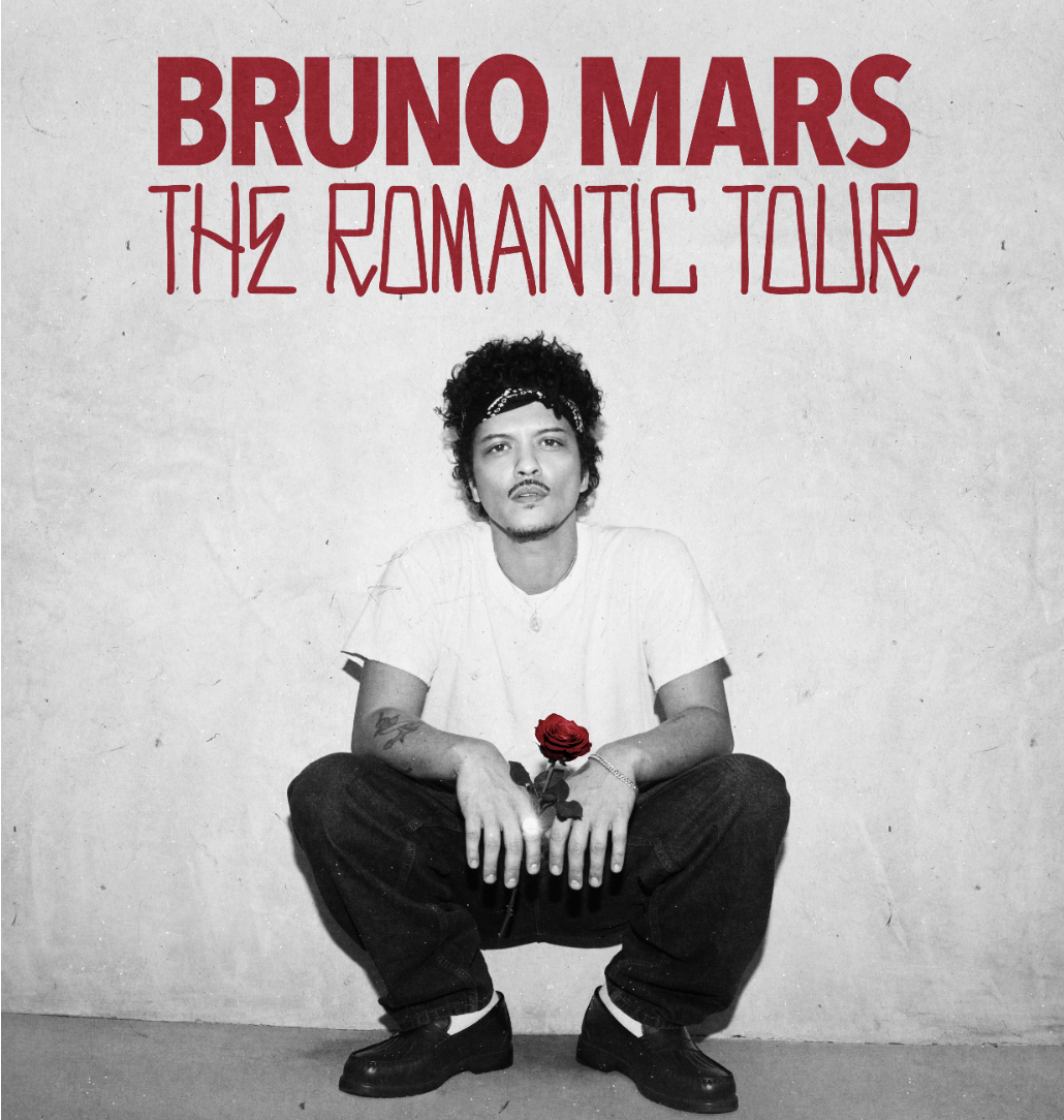 Bruno Mars returns with his fifth studio album overall, marking another genre shift in his discography. 
(photo courtesy of brunomars.com)